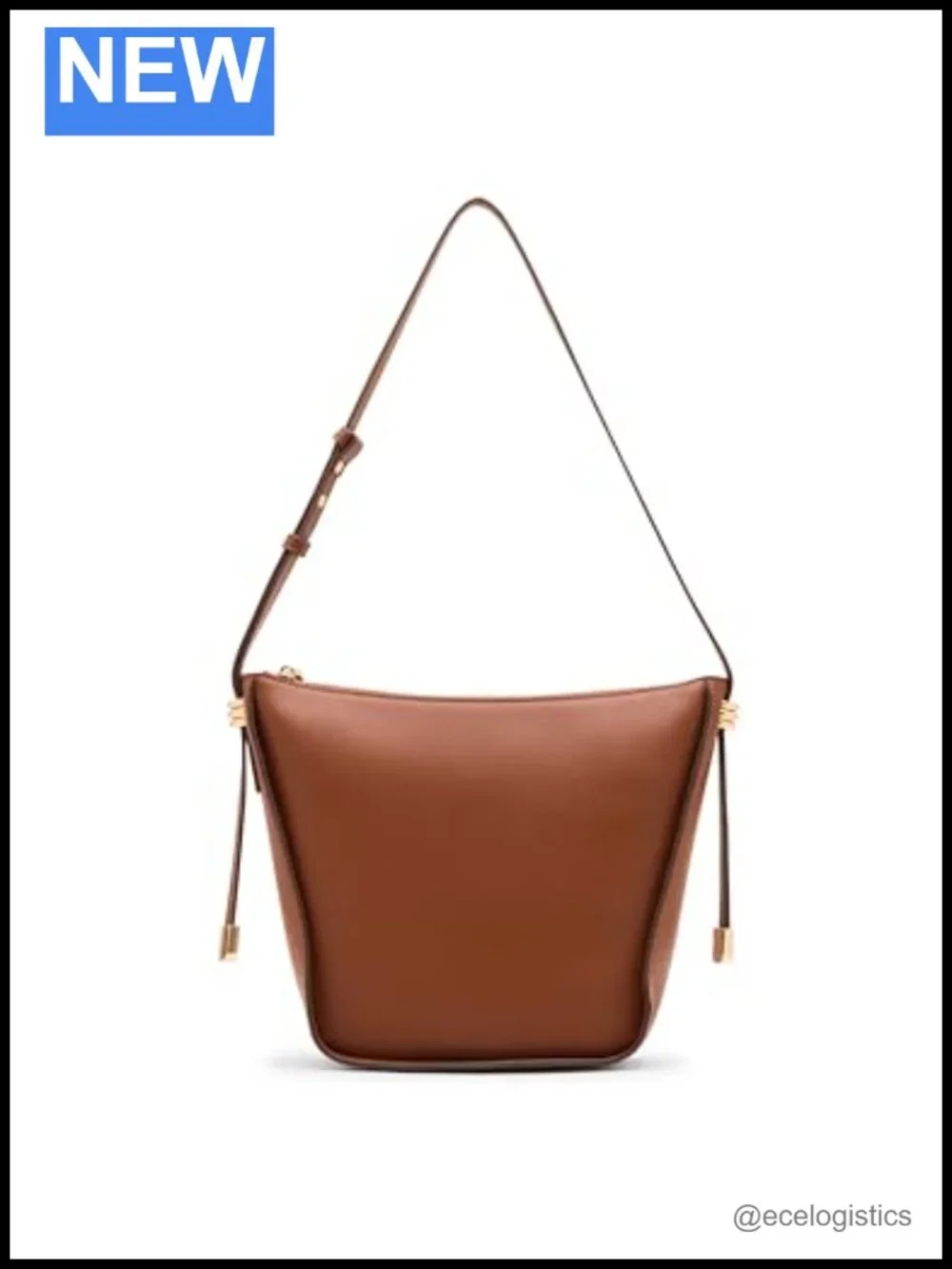 Women's Hobo Bag with Zipper Closure, Lightweight PVC, 5 Pockets, Shoulder Strap
